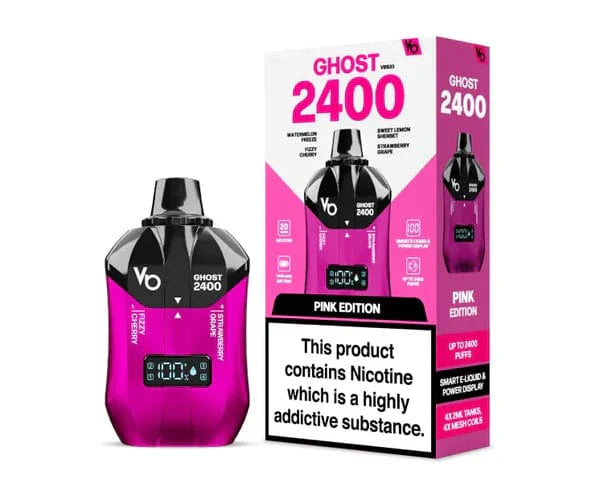 Ghost 2400 Puffs  UK's Best Seller