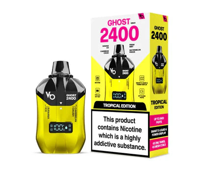 Ghost 2400 Puffs  UK's Best Seller