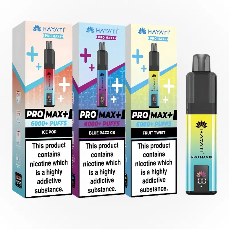 Box of 5 Hayati Pro Max Plus 6000 Pods| Prefilled Replacement Pods 2mg| Wholesale Price
