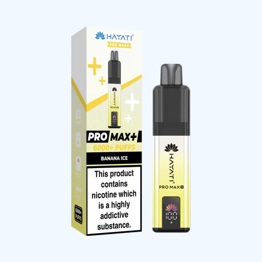 Box of 5 Hayati Pro Max Plus 6000 Kit | Prefilled Replacement Pods Kit |