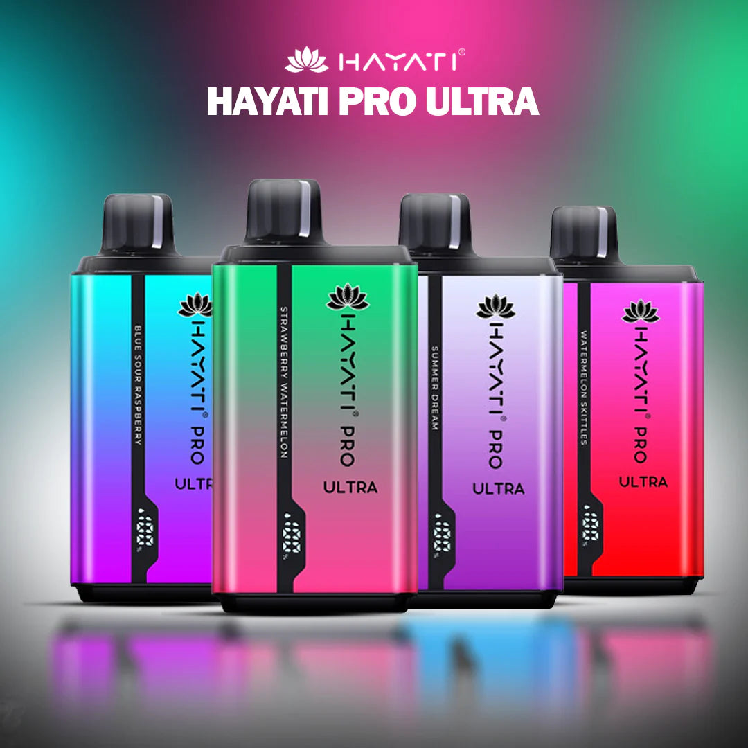 Box of 10 Hayati Pro Ultra 15000 Puffs Disposable Vape