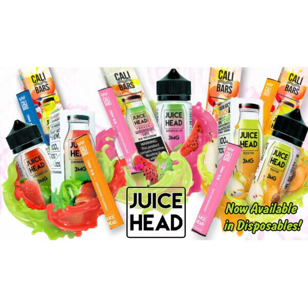 Juice Head Bars 600 Puffs 20MG Nicotine 2ML Buy 3 Get 1 Free (Add 4 to the cart)