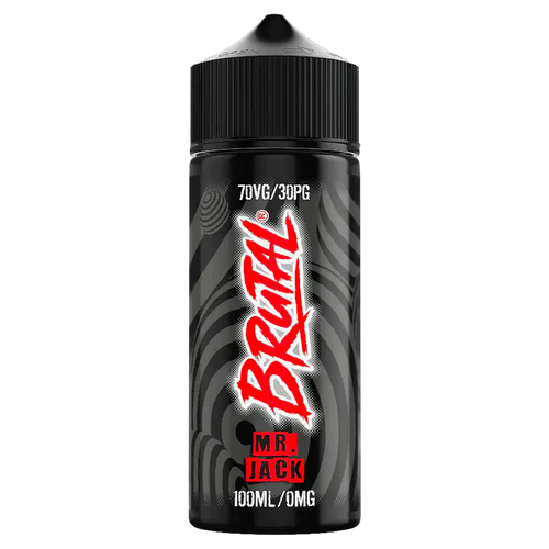 Brutal Short Fill E Liquid Vape Juice 0mg 100ml No Nicotine By Just Juice
