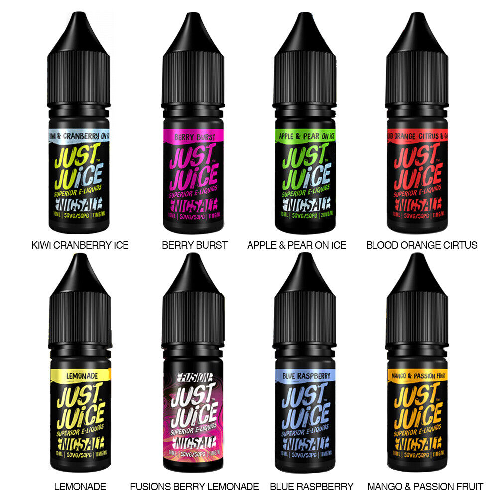 Just Juice Nic Salts 11MG/20MG 10ML Buy 3 Get 1 FREE