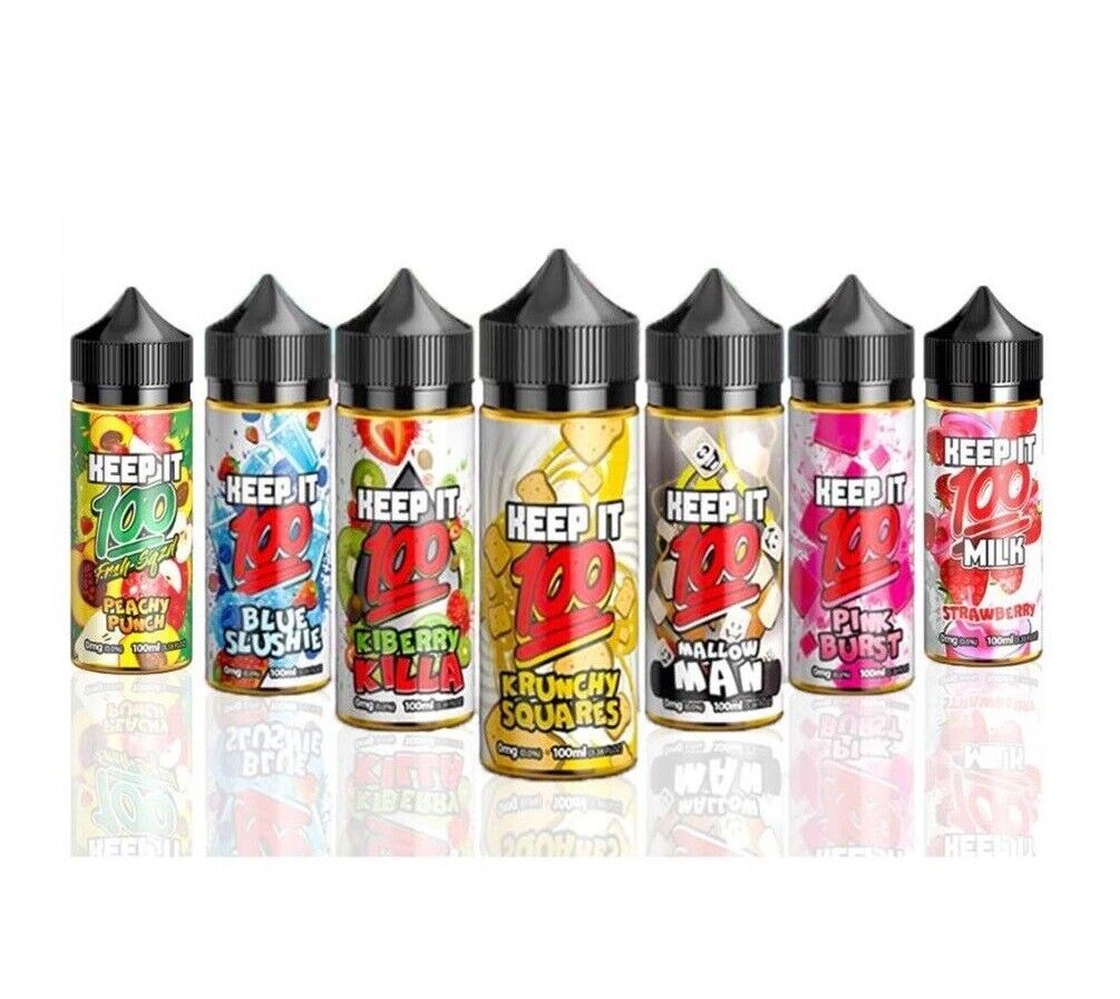 Keep It 100 E Liquid 100ML No Nicotine TPD