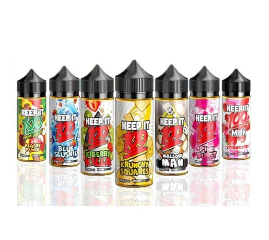 Keep It 100 E Liquid 100ML No Nicotine TPD