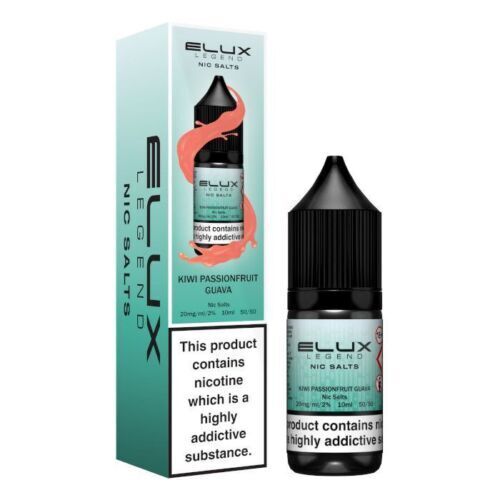 Elux Nic Salt 10ml E Liquid Vape Juice 50VG/50PG Buy 3 Get 1 FREE