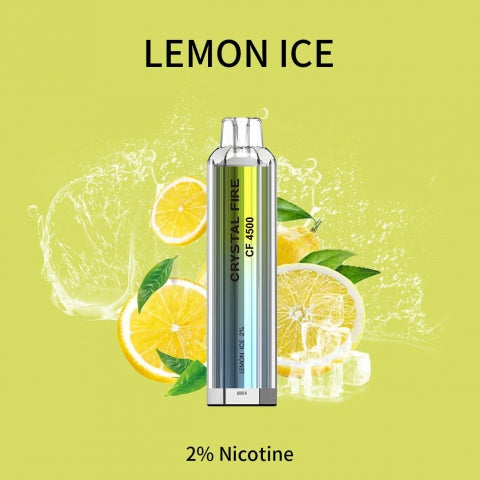 Crystal Fire Disposable Vape 4500 Puffs 0 MG TPD Complaint.  - Irresistible and Trendy