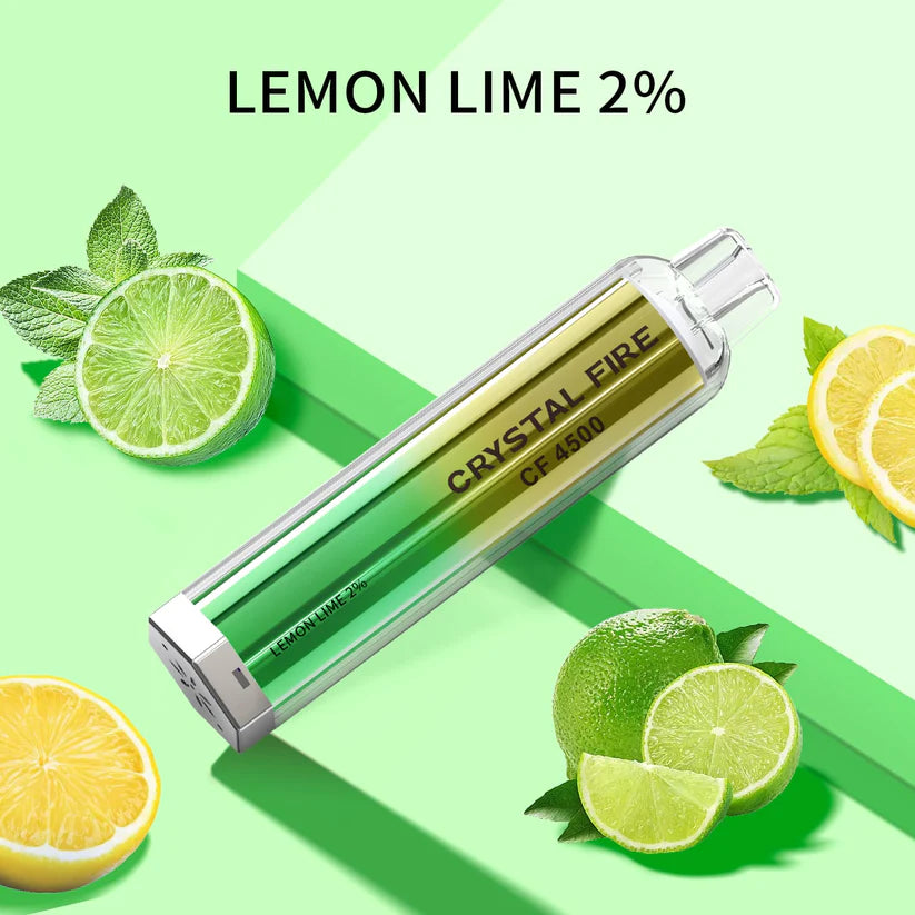 Crystal Fire Disposable Vape 4500 Puffs 0 MG TPD Complaint.  - Irresistible and Trendy