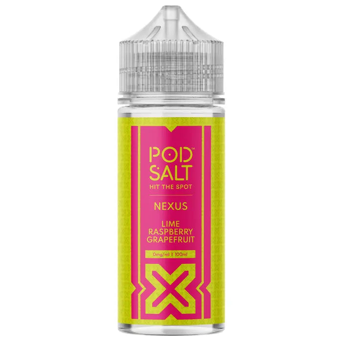 POD SALT NEXUS 100ml 0mg 70VG 30PG NO Nicotine E liquid New Flavours Series