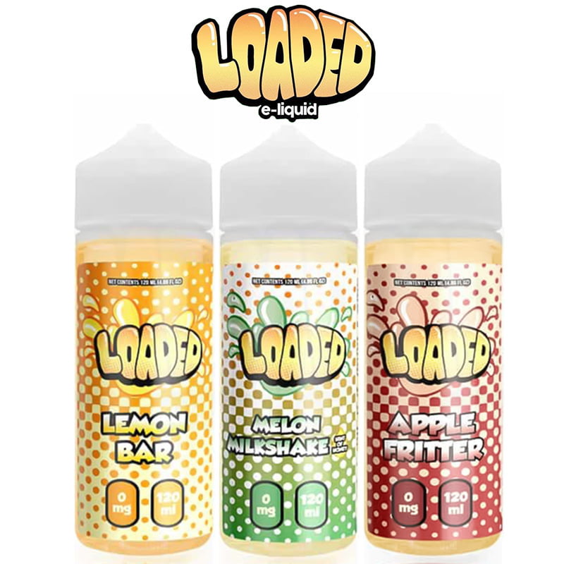 Loaded 100ML E-liquid No Nicotine TPD Compliant 70/30