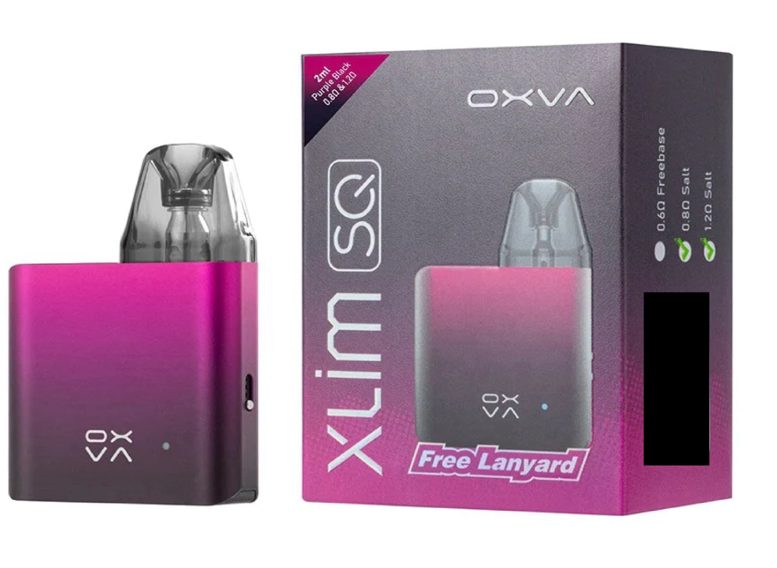 OXVA Xlim SQ Kit 25W E Cig Device 900mAh Pod Kit