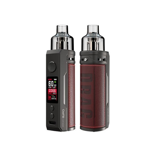 VooPoo Drag S 60W Vaping Mod Pod Kit 2500mAh - Power, Performance, and Portability