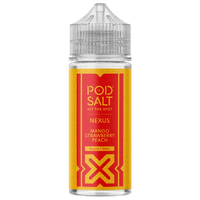 POD SALT NEXUS 100ml 0mg 70VG 30PG NO Nicotine E liquid New Flavours Series