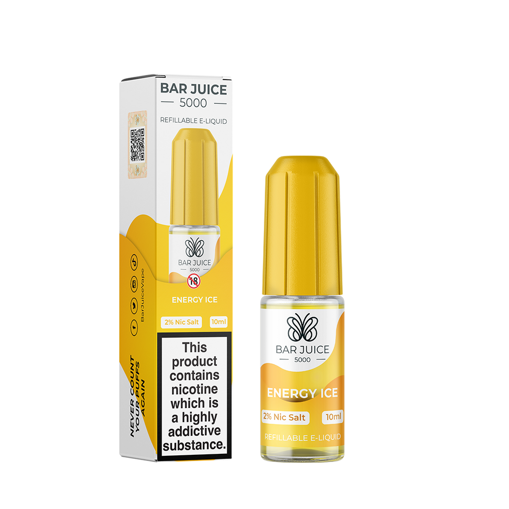 Bar Juice 5000 10ml Nic Salt 10mg NO nicotine UK Best Seller