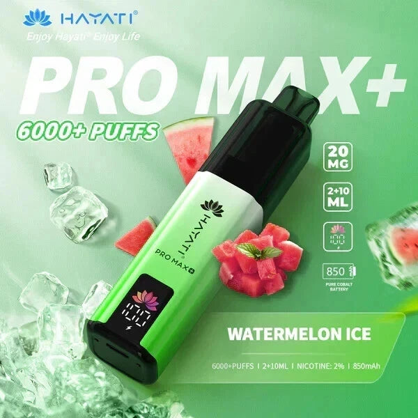 Box of 5 Hayati Pro Max Plus 6000 Kit | Prefilled Replacement Pods Kit |