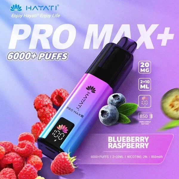 Box of 5 Hayati Pro Max Plus 6000 Kit | Prefilled Replacement Pods Kit |