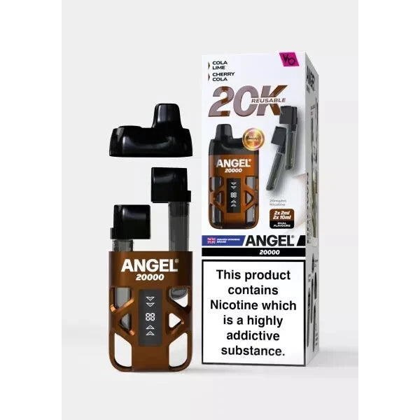 Vapes Bars Angel 20000 Pre-filled Pod Kit | 850mAh | 13 Flavours | Reusable Kit