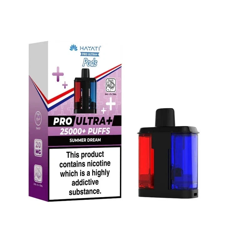 Hayati Pro Ultra Plus 25k Prefilled Pods | Best Seller in UK