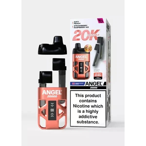 Vapes Bars Angel 20000 Pre-filled Pod Kit | 850mAh | 13 Flavours | Reusable Kit