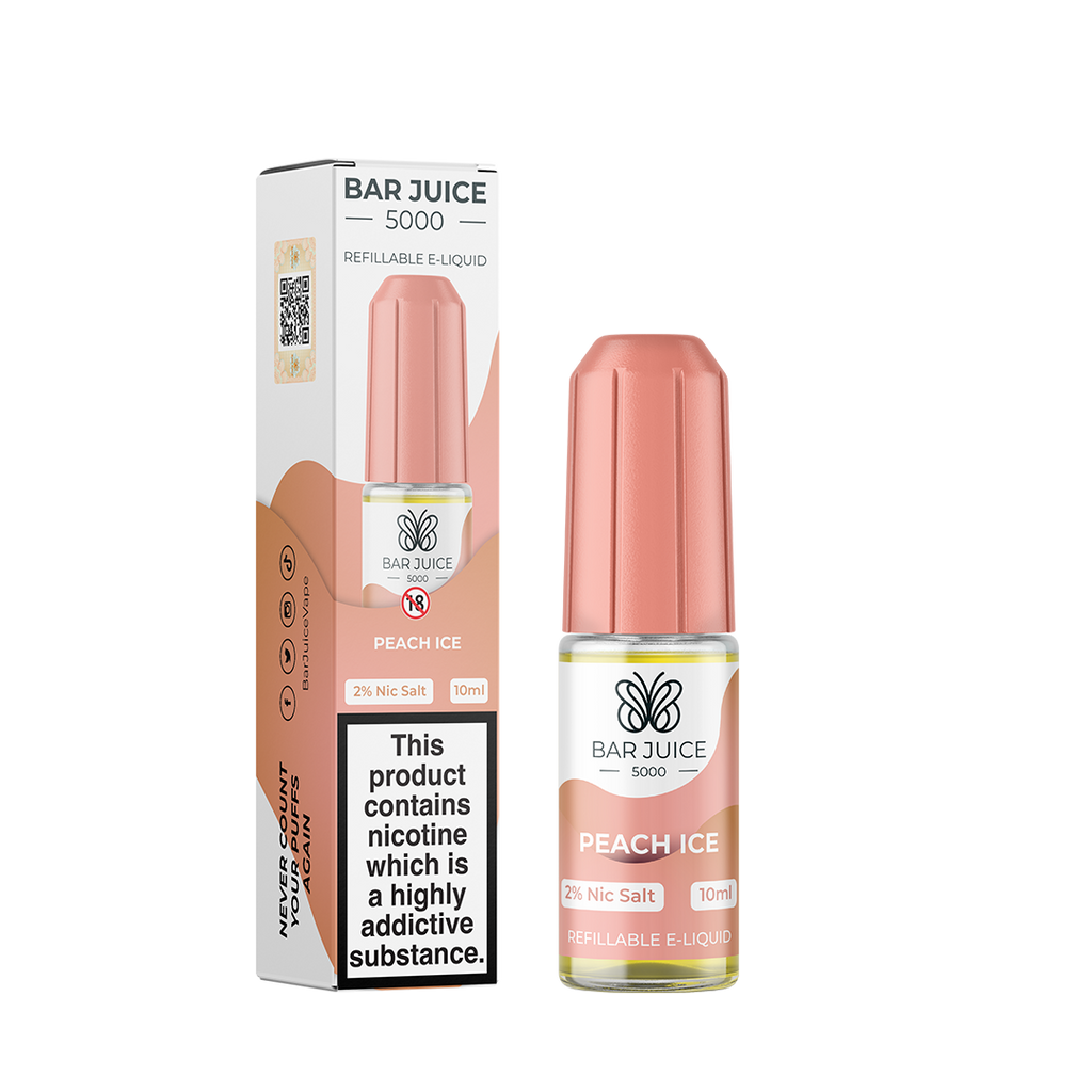Bar Juice 5000 10ml Nic Salt 10mg NO nicotine UK Best Seller