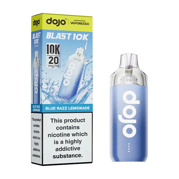 Box of 5 Vaporesso Dojo Blast 10k Vape Kit | Prefilled Pod Kit | 20mg | [21 variations]