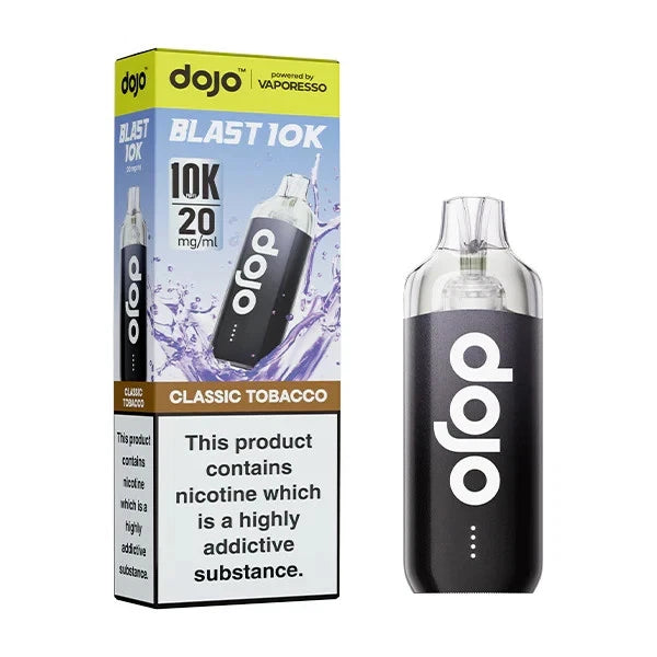 Box of 5 Vaporesso Dojo Blast 10k Vape Kit | Prefilled Pod Kit | 20mg | [21 variations]