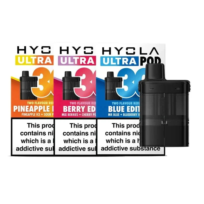 HYOLA ULTRA 30K PREFILLED POD | 30k Puffs | Replacement Pods |