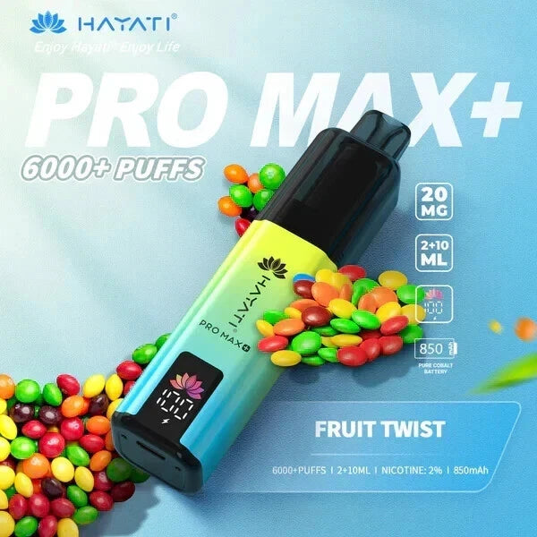 Box of 5 Hayati Pro Max Plus 6000 Kit | Prefilled Replacement Pods Kit |