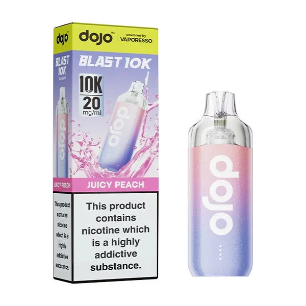 Box of 5 Vaporesso Dojo Blast 10k Vape Kit | Prefilled Pod Kit | 20mg | [21 variations]