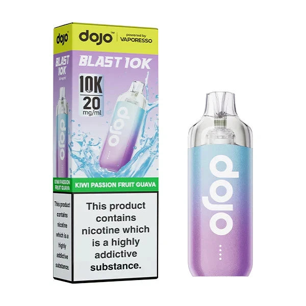 Box of 5 Vaporesso Dojo Blast 10k Vape Kit | Prefilled Pod Kit | 20mg | [21 variations]