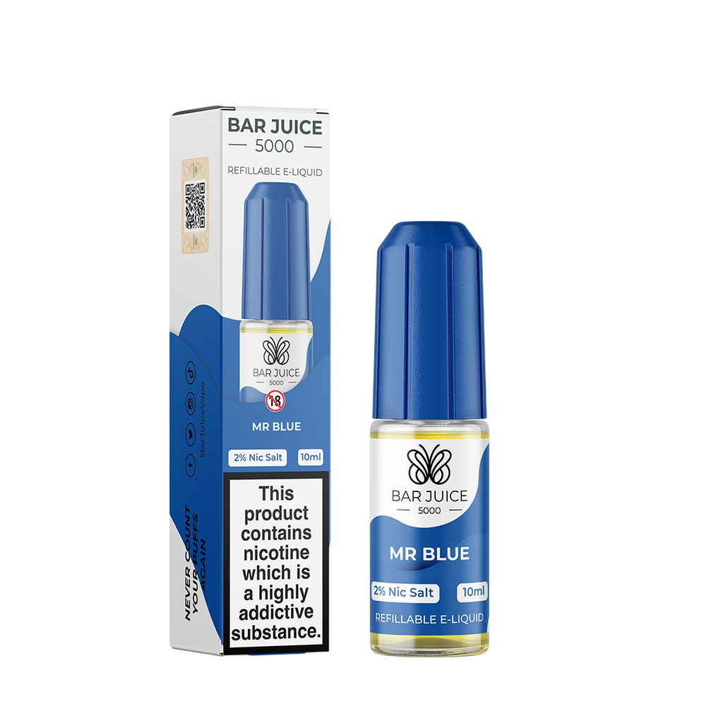 Bar Juice 5000 10ml Nic Salt 10mg NO nicotine UK Best Seller