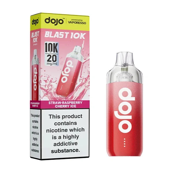 Box of 5 Vaporesso Dojo Blast 10k Vape Kit | Prefilled Pod Kit | 20mg | [21 variations]
