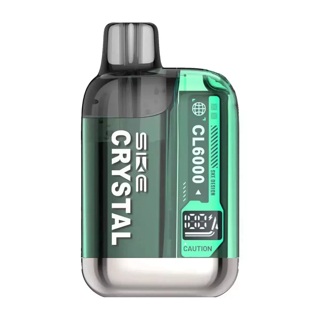 SKE Crystal CL6000 Puff Vape Kit | Rechargeable & Replacement Pods | Best Seller