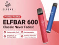 Box Elf Bar 600 Prefilled Pods Kit | Rechargeable Vape | Best Seller in UK [10 variations]