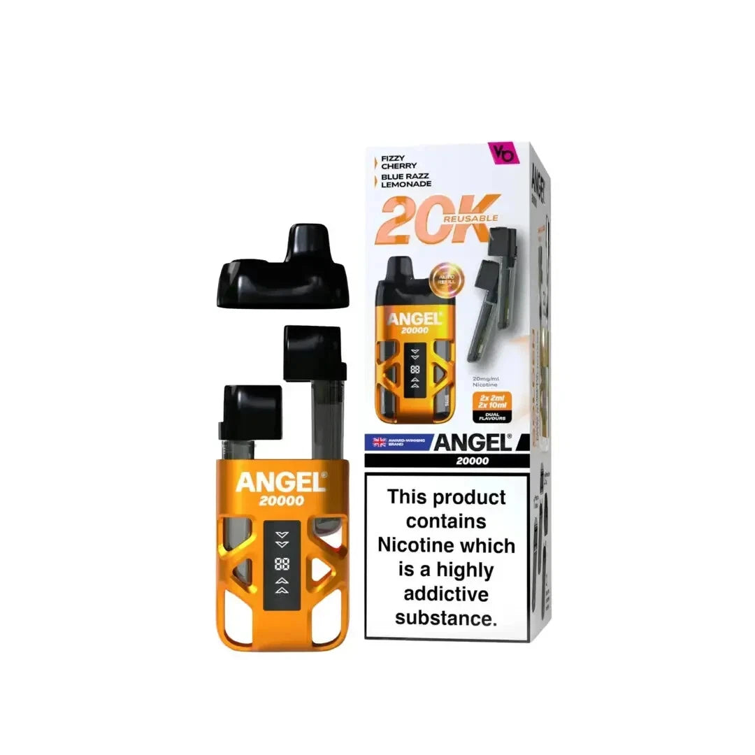 Vapes Bars Angel 20000 Pre-filled Pod Kit | 850mAh | 13 Flavours | Reusable Kit