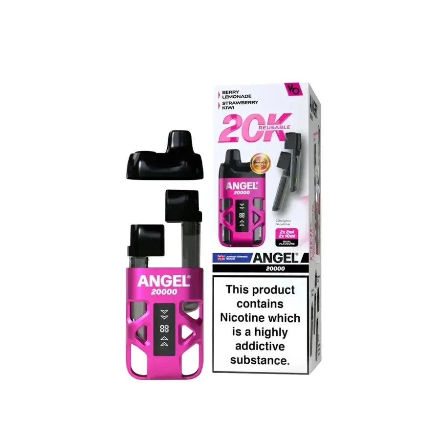 Vapes Bars Angel 20000 Pre-filled Pod Kit | 850mAh | 13 Flavours | Reusable Kit