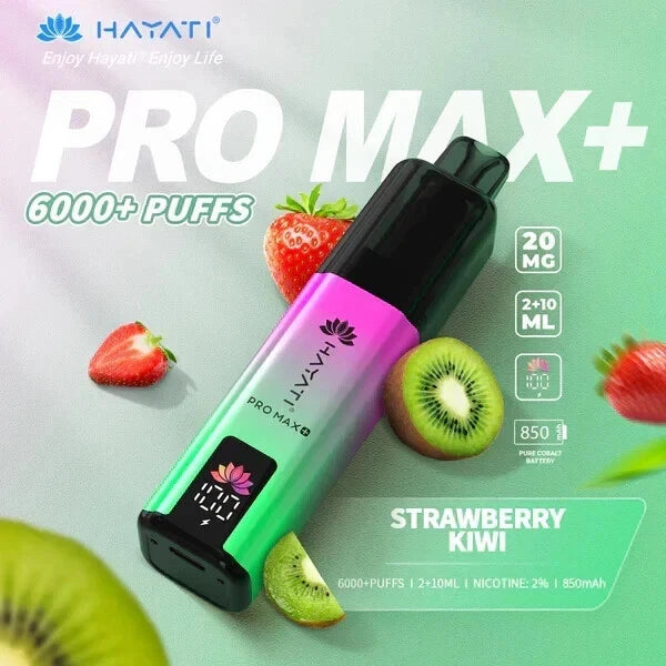 Box of 5 Hayati Pro Max Plus 6000 Kit | Prefilled Replacement Pods Kit |