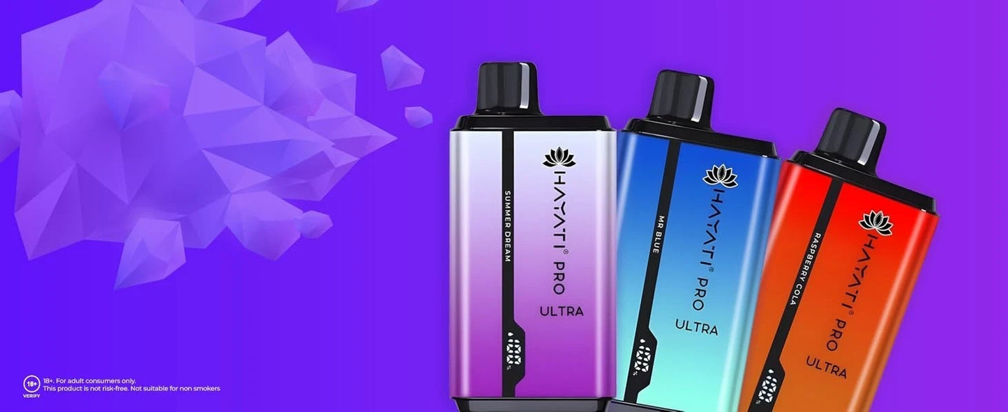 Hayati Pro Ultra Plus 25K Puffs Vape Kit | Prefilled Pod Kit | Best Seller