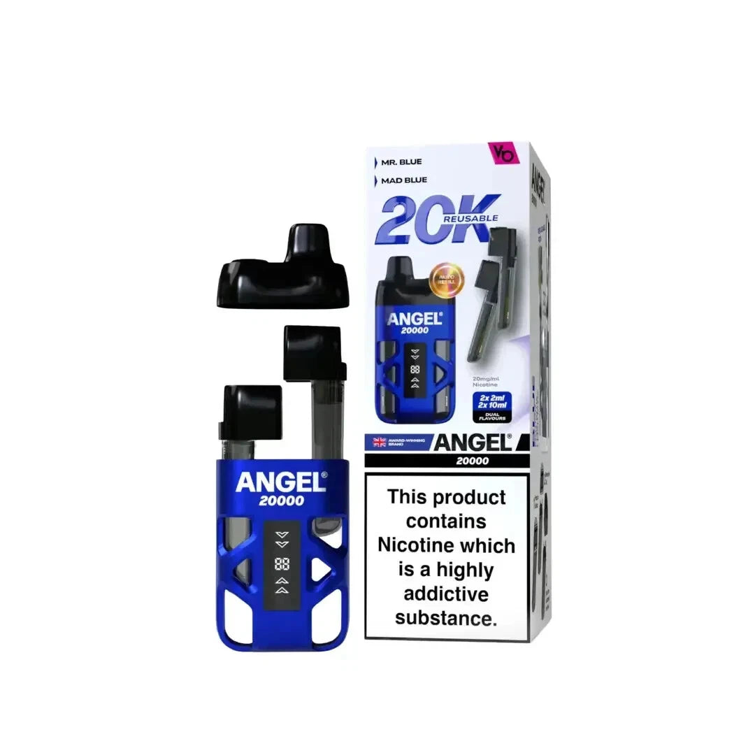 Vapes Bars Angel 20000 Pre-filled Pod Kit | 850mAh | 13 Flavours | Reusable Kit