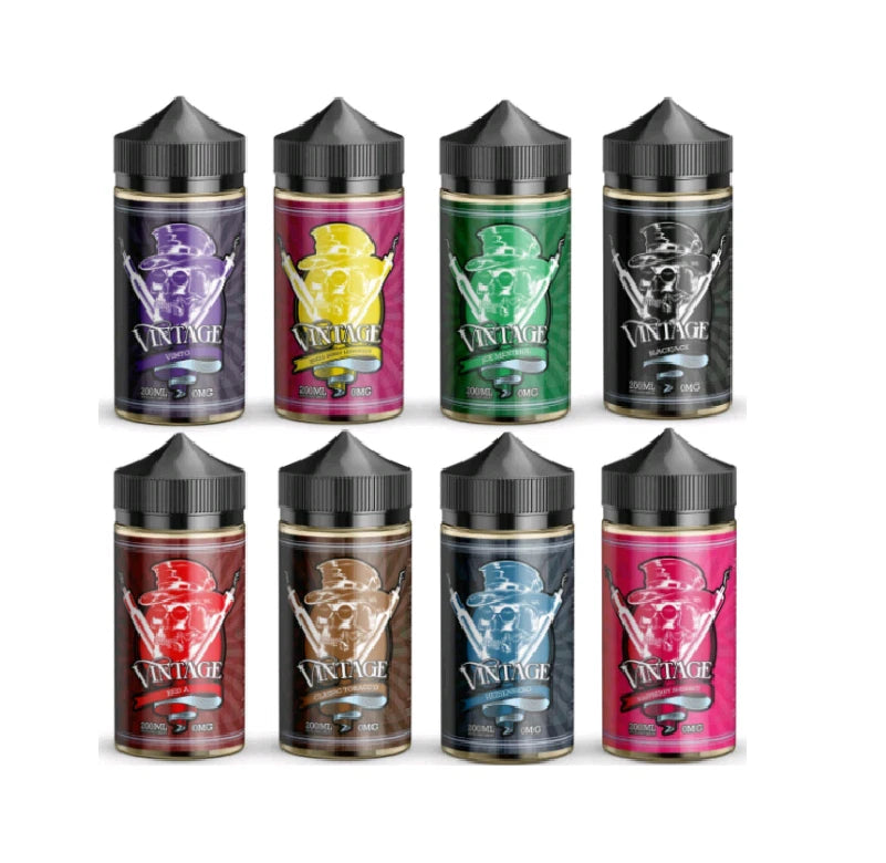 Vintage 200ML E-liquid No Nicotine TPD Compliant