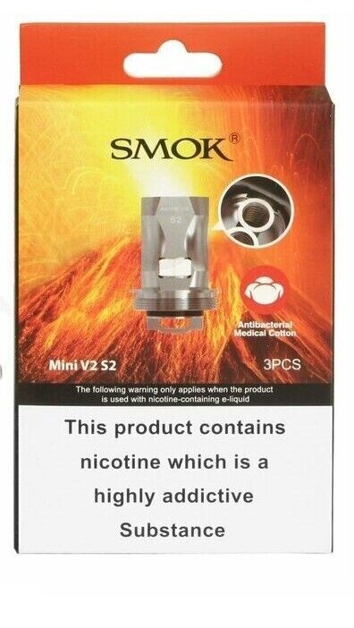 SMOK Mini V2 S2, S1, A2, A1, A3 Quadruple Coil 0.15Ω (30-70W) Pack Of 3