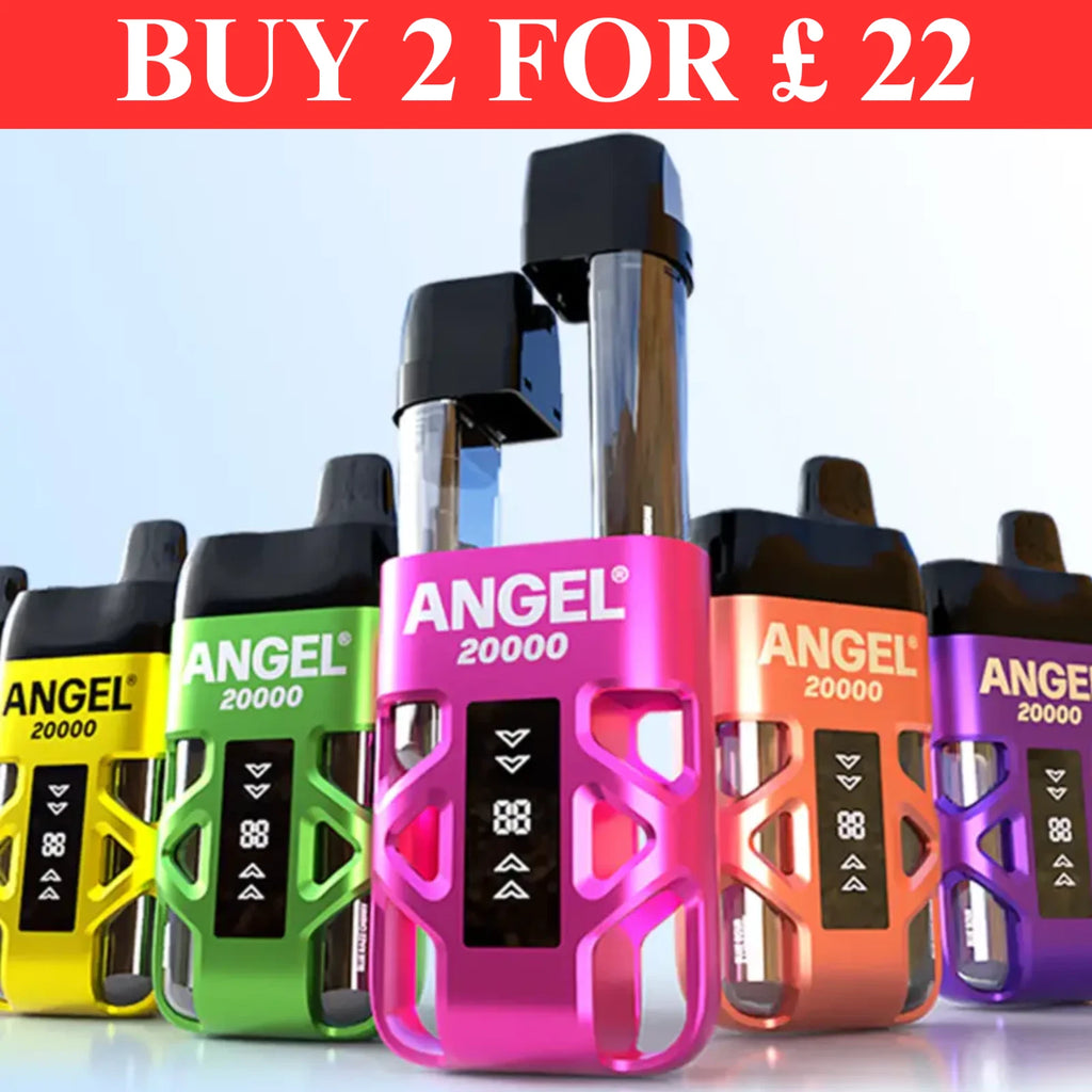 Vapes Bars Angel 20000 Pre-filled Pod Kit | 850mAh | 13 Flavours | Reusable Kit