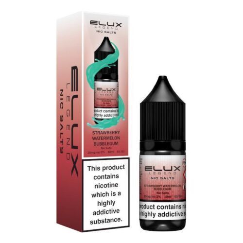 Elux Nic Salt 10ml E Liquid Vape Juice 50VG/50PG Buy 3 Get 1 FREE