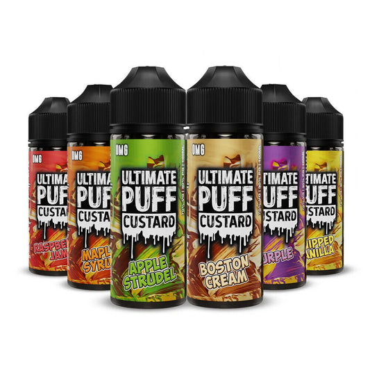 Ultimate Puff Custard Series 100ML E-liquid No Nicotine