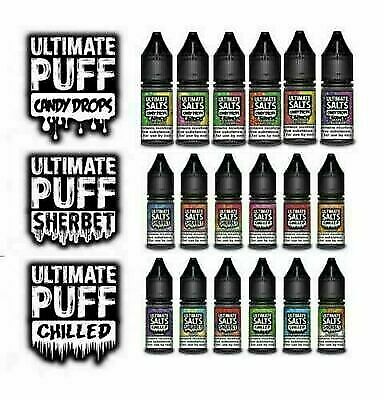 Ultimate Puff Nic Salts 10MG/20MG 10ML E-liquid Buy 3 Get 1 FREE