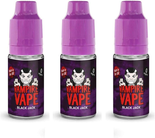 Vampire Vape Nic Salt 10ml E Liquid 10mg & 20mg Buy 3 Get 1 FREE