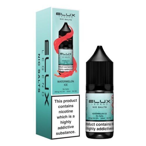 Elux Nic Salt 10ml E Liquid Vape Juice 50VG/50PG Buy 3 Get 1 FREE