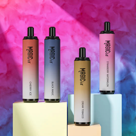 Box of 10 Magic Bar Disposable Bar 4000 Puffs 0 MG TPD Complaint.