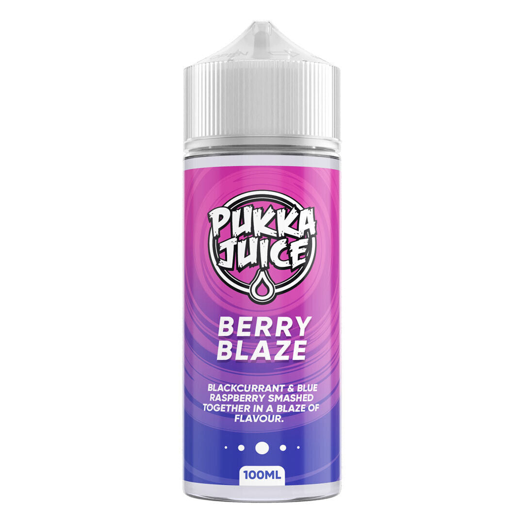 Pukka Juice 100ml Shortfill E-Liquid Vape Juice 0mg No Nicotine